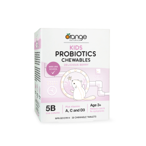 Orange Naturals – Kids Probiotics Chewables – Berry