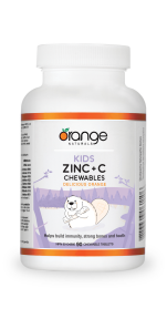 Orange Naturals – Kids Zinc + C Chewables