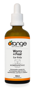Orange Naturals – Worry+Fear (Kids) Homeopathic