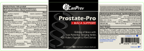 CanPrev – Prostate-Pro + Maca Support