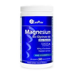 CanPrev – Magnesium Bis-Glycinate 400 Powder