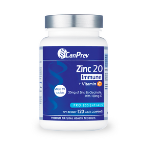 CanPrev – Zinc 20 Immune + Vitamin C