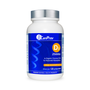 CanPrev – D3 2500IU Softgels