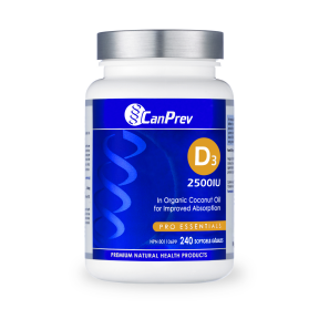 CanPrev – D3 2500IU Softgels