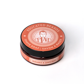 Educated Beards – Bergamot and Grapefruit Shave Soap