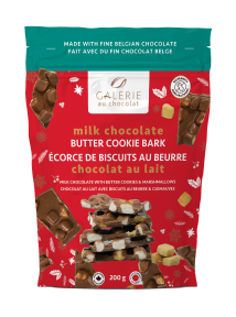 Galerie au Chocolat – H Milk Choc Butter Cookies Bark