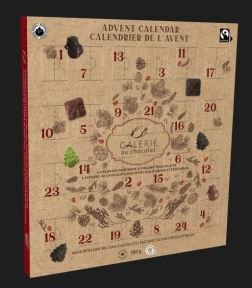 Galerie au Chocolat – Fairtrade Organic Advent Calendar