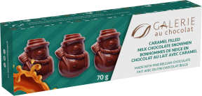 Galerie au Chocolat – Artisan MK Choc& Caramel Snowmen