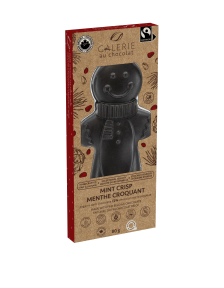 Galerie au Chocolat – FT Dk Choc&Mint Gingerbread Man