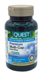 Quest – The Quest For Health – Premium Multi-Cap Iron-Free