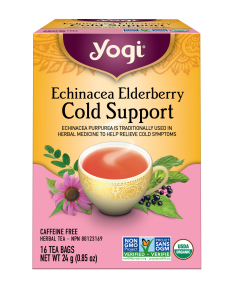 Yogi – Echinacea Elderberry Cold Support