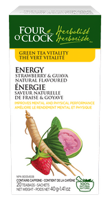 Four O’Clock – Energy Green Tea Straberry-Guava