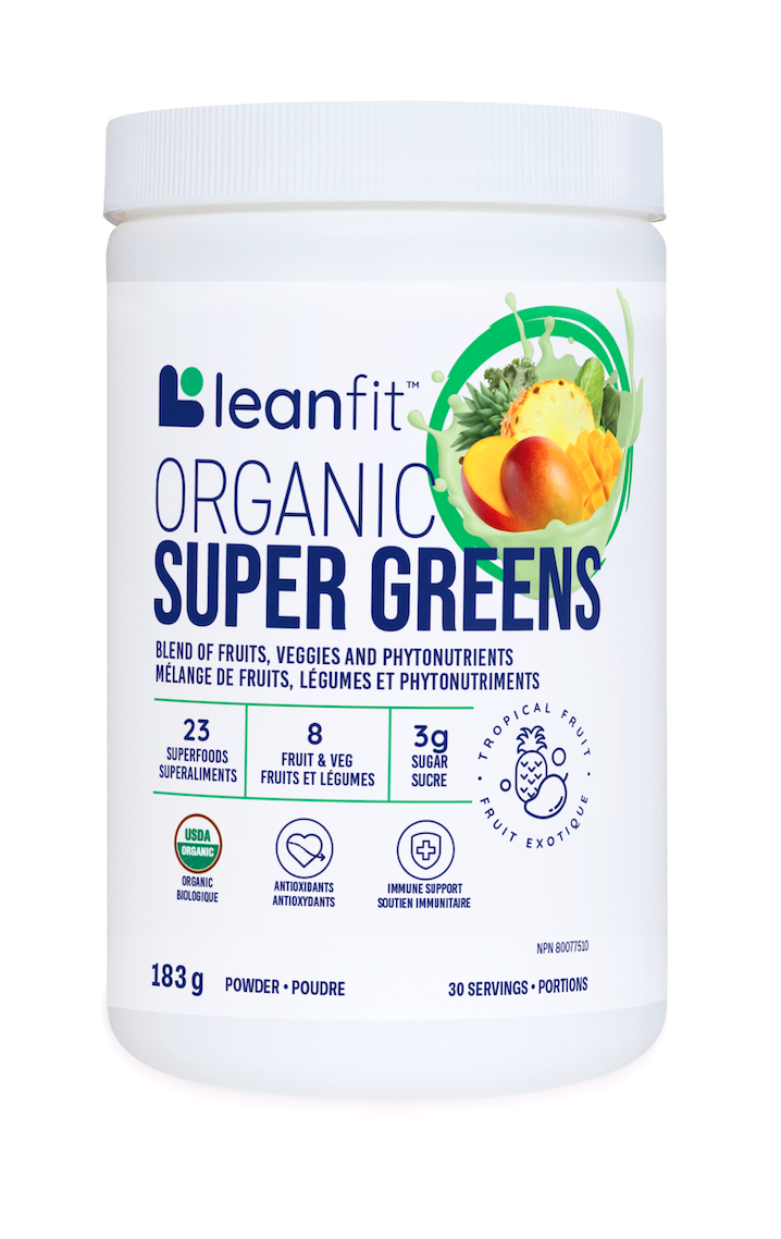 LeanFit – Organic Super Greens – Trop Mango