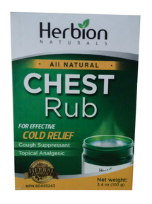 Herbion – Herbion All Natural Chest Rub