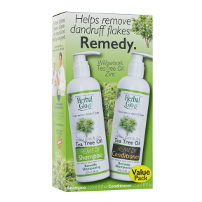 Herbal Glo – Tea Tree REMEDY Sham/Con VALUE PK