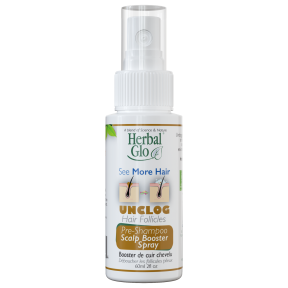 Herbal Glo – UNCLOG Pre Shampoo Spray