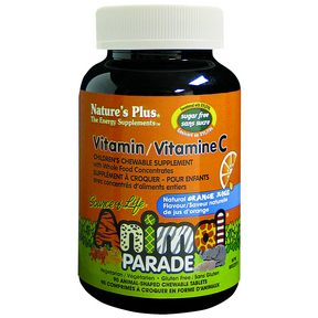 Natures Plus – Animal Parade Child Ch SFree Vit. C