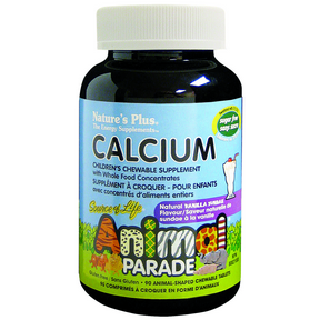 Natures Plus – Animal Parade Child Chew SF Calcium
