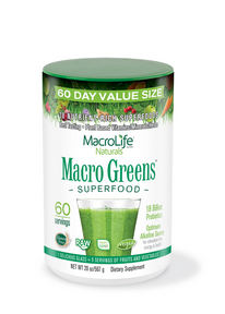 MacroLife Naturals – Macro Greens Canister
