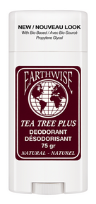 Earthwise/Eco-Wise Naturals – Tea Tree Plus Deodorant Stick