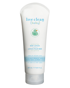 Live Clean – Baby Perfume Free Lotion