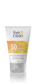 Live Clean – Sheer Mineral Sun Lotion SPF50 Face