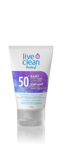 Live Clean – Sheer Mineral Sun Lotion SPF50 Baby