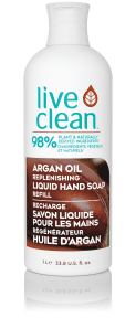 Live Clean – Argan Oil Liquid Hand Soap Refill