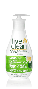 Live Clean – Monoi Oil Calming Liquid Hand Soap