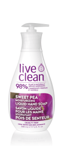 Live Clean – Sweet Pea Moisturizing Liquid Soap