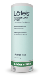 Lafe’s Body Care – Stick Deodorant Cedar + Lime