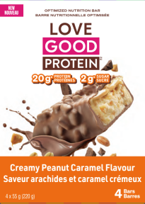 Love Good Foods – Peanut Caramel Protein Bar