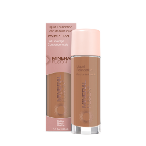 Mineral Fusion Natural Brands – Liquid Foundation Warm 7