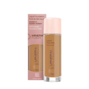 Mineral Fusion Natural Brands – Liquid Foundation Warm 6