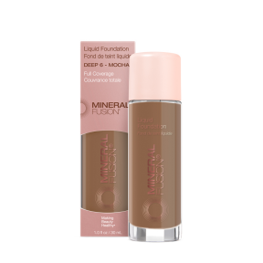 Mineral Fusion Natural Brands – Liquid foundation Deep 6