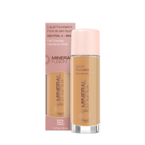 Mineral Fusion Natural Brands – Liquid Foundation Neutral 4