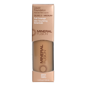 Mineral Fusion Natural Brands – Liquid Foundation Olive 2
