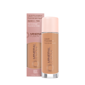Mineral Fusion Natural Brands – Liquid Foundation Olive 4