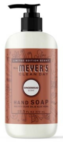 Mrs. Meyer’s Clean Day – Hand Soap Gingerbread