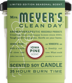 Mrs. Meyer’s Clean Day – Large Soy Candle – Iowa Pine
