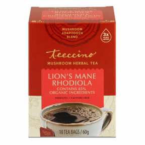 Teeccino – Lion’s Mane Rhodiola Mushroom Tea