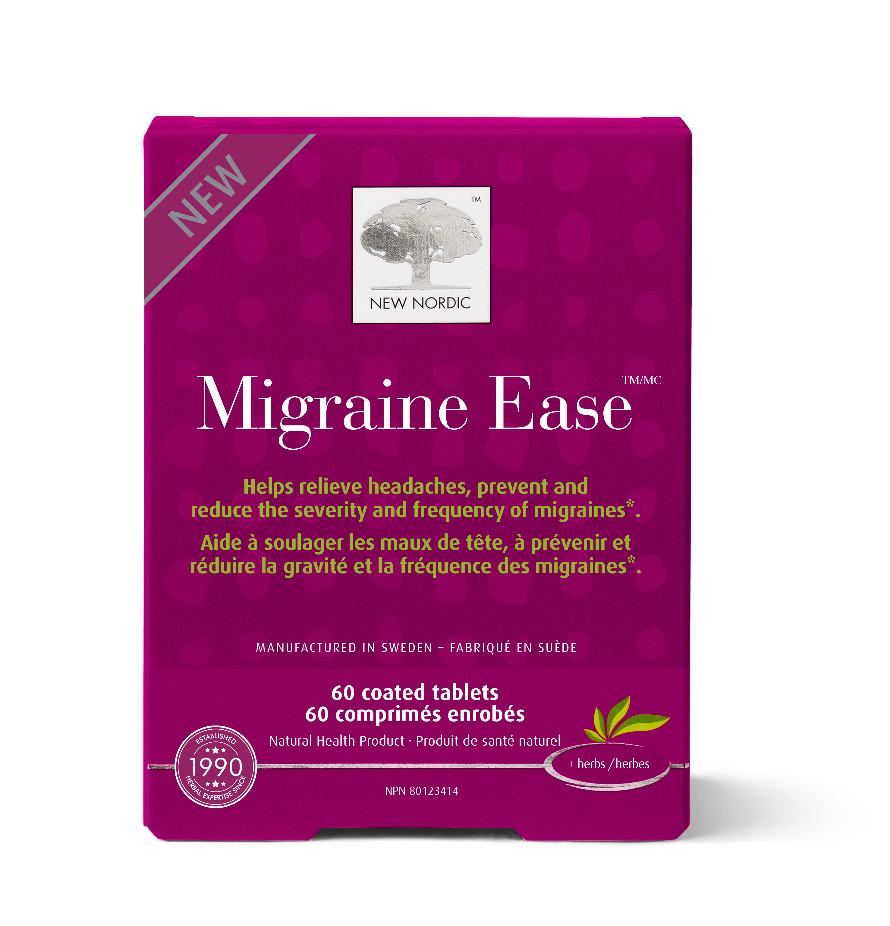 New Nordic – Migraine Ease
