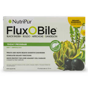 Nutripur Inc – Flux O Bile – 10 Ampoules