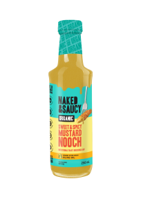 Naked and Saucy – Org. Nooch – Sweet & Spicy Mustard