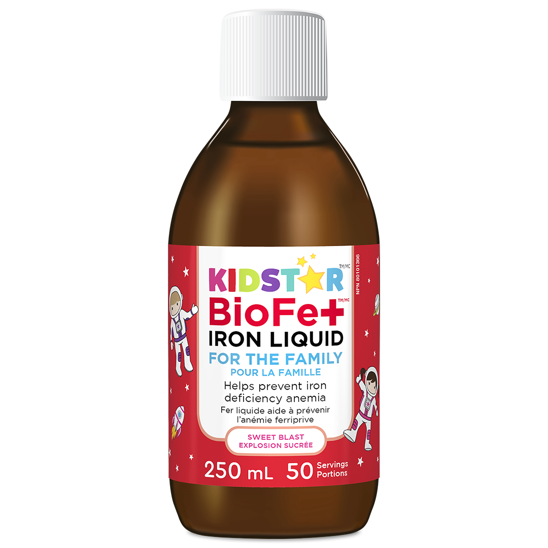 KidStar Nutrients – BioFe+ Iron Liquid for the Family