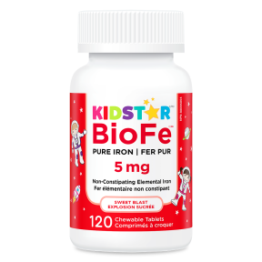 KidStar Nutrients – BioFe Pure Iron Chewable Swt Blast