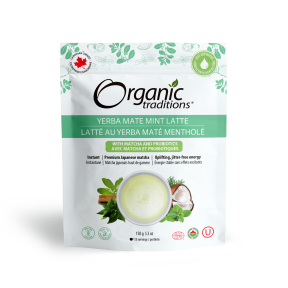 Organic Traditions – Yerba Mate Mint Latte