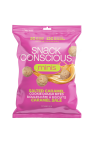 Snack Conscious – Mini Cookie Dough Bites – Salt Carm
