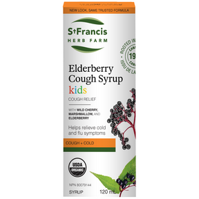 St. Francis Herb Farm – Elderberry Cough Syrup – KIDS