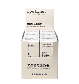 Routine Natural Beauty – Counter Display – Cat Lady Minis